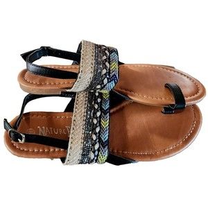 Nature Breeze Embellished Sandals Size 7.5 NWOT